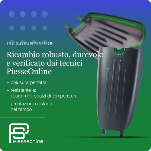 UNITÀ FILTRO GUSCIO FOLLETTO COMPATIBILE PER VK200/220S
