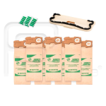 KIT COMPATIBILE FOLLETTO VK120/VK121/VK122: 6 sacchetti, 6 profumini, 1 setola