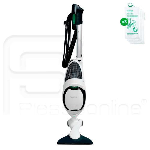 PIESSEONLINE - VK150_50O - ASPIRAPOLVERE RIGENERATO VORWERK FOLLETTO KOBOLD  VK150 CON HD50 + 3 SACCHETTI ORIGINALI - VORWERK FOLLETTO