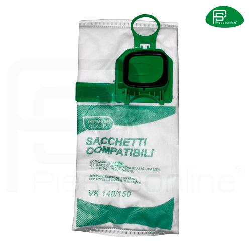 Vendita Sacchetti Compatibili per Vorwerk Folletto VK140 VK150 (6 PZ)