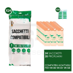 KIT COMPATIBILE FOLLETTO VK120/121/122 FOLLETTO VK120/121/122: 24 sacchetti, 20 profumini