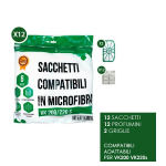 KIT COMPATIBILE FOLLETTO VK200/220s: 12 sacchetti, 12 profumi, 2 griglie